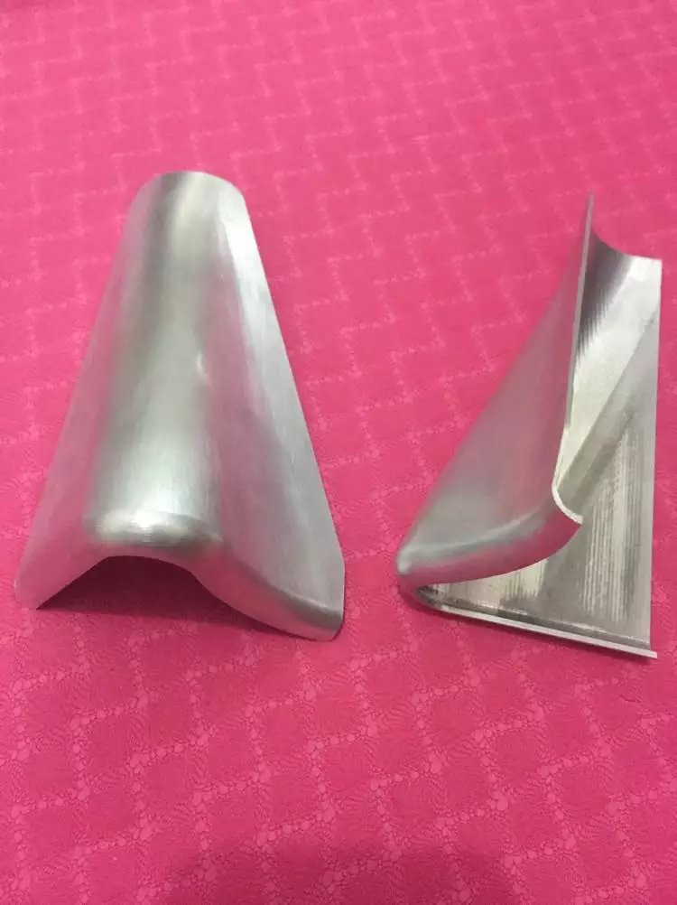 Thin curve  wall 0.4mm machining